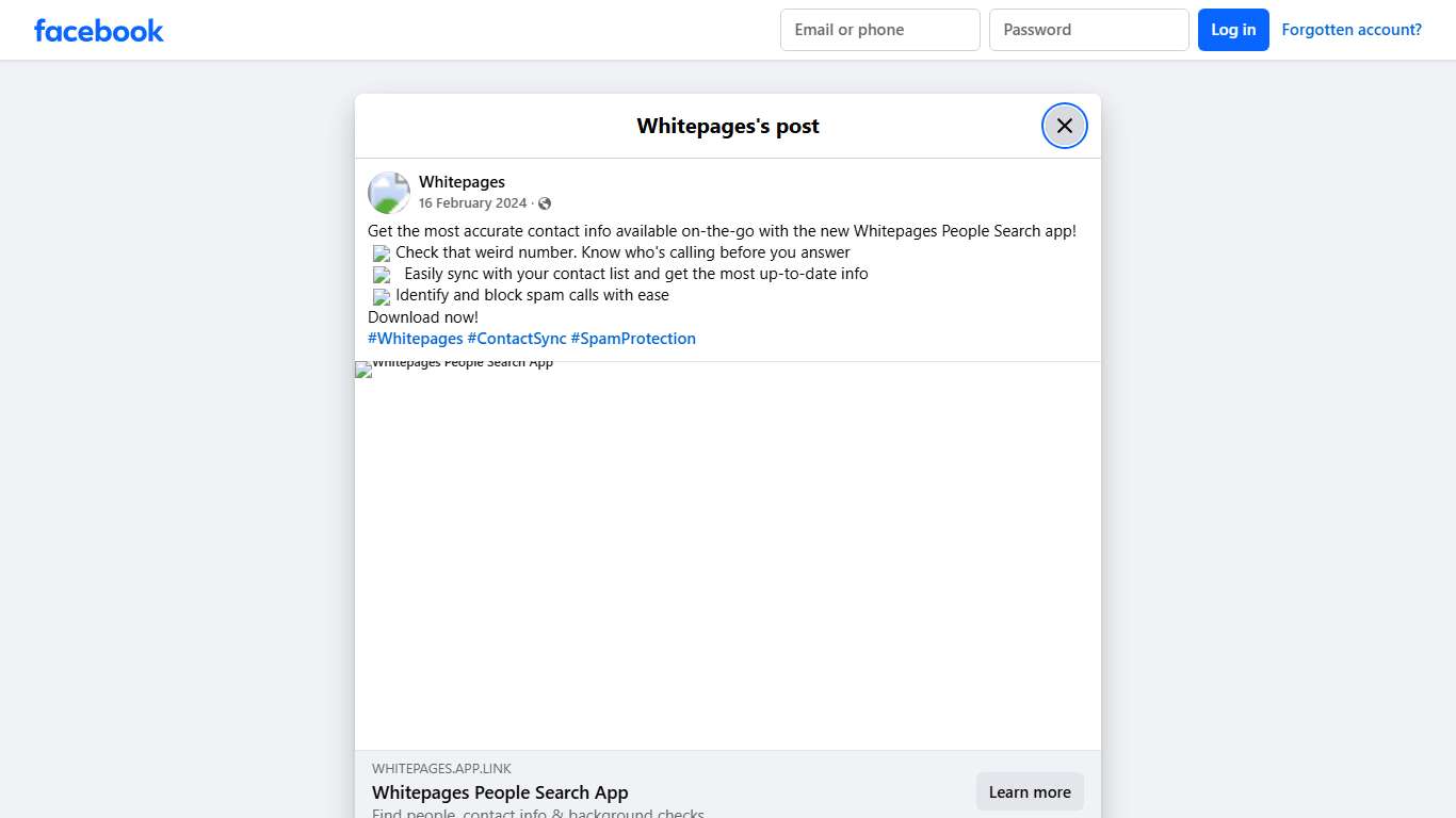 Whitepages - Get the most accurate contact info available... | Facebook